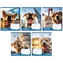 Зошити учнівські 18 аркушів клітинка Yes Best travel blogger, 25 шт. в упаковці