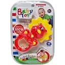 Детская погремушка Bambi 536-007 на планшете Лев красное