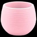 Горщик для квітів Serinova Colorful, 0.55 л, світло рожевий (ES03-PudraPembe)