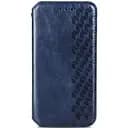 Шкіряний чохол-книжка Getman Cubic (PU) для Xiaomi Redmi Note 12 4G Синій