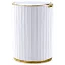 Ведро для мусора JAH Nordic сенсорное 9 л бело-золотое (JAH6012)