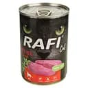Вологий корм для котів Dolina Noteci Rafi cat з телятиною, 400 г (DN240-394563)