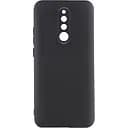 Чехол TPU GETMAN Liquid Silk Full Camera для Xiaomi Redmi 8 Черный / Black