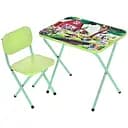 Детский столик Bambi M 5966-5 складной со стульчиком домашние животные