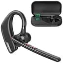 Бездротова Bluetooth-гарнітура New Bee M51 з активним шумозаглушенням і зарядним рейсом Чорна (QCC4)