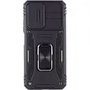 Ударопрочный чехол Camshield Army Ring для Xiaomi Redmi 10 Черный/Black