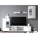 Модульна стінка для вітальні ВМК (БРВ) Фронтал Німфея альба (BRW-1902)