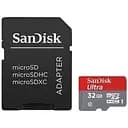Карта пам'яті SanDisk Ultra MicroSDHC 32GB (UHS-1) + SD adapter SDSQUNS-032G-GN3MA