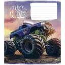 Тетрадь ученическая Offroad masters Школярик 012-3287C-4 в косую линию 12 листов