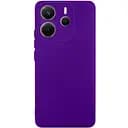 Чохол TPU Getman Liquid Silk Full Camera для Xiaomi Redmi Note 14 4G (Int. version) Фіолетовий / Ultra Violet
