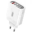 Зарядное устройство - адаптер питания 4 юсб порта XO L100 36W с поддержкой быстрой зарядки