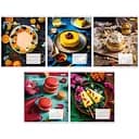 Зошити учнівські 60 аркушів лінія 1В Bright goodies, 10 шт. в упаковці