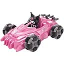 Радіокерована машина-всюдихід 6822-02 рожева з фігуркою, роликовими колесами та акумулятором 3.7V, пульт 2.4Ghz