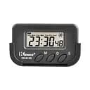 Настільний годинник-секундомір Kenko KK-613D цифровий в авто чорний