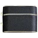 Шкіряний футляр Suitcase для навушників AirPods 3 Black