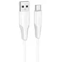 Дата кабель Borofone BX119 New USB to Type-C 3A (1m) White