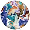 Фрісбі Waboba Wingman Акварельні хвилі 15 см (2986096054333)