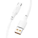 Кабель Hoco X93 Force fast charging data cable USB - Type-C 100 W 1 метр 6931474790682 білий