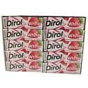 Упаковка жувальної гумки Dirol White Полуниця 14 г x 30 шт.