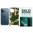 Захисна гідрогелева плівка SKLO Back тил+грани Camo для Apple iPhone 7 plus/8 plus 5.5 Зелений/Army Green