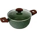 Кастрюля TVS Natura Induction с крышкой 24 см 4.5 л (BS480242910101C)