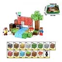Конструктор магнитный Minecraft, LZCK060, 56 деталей, 18x14x5 см