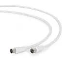 Антенный кабель-удлинитель Cablexpert CCV-515-W-5 м белый 75 Ом 5.0 м (CCV-515-W-5 м)