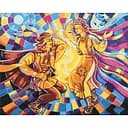 Набор для росписи по номерам Коломийка ©Олег Лобурак, 40x50 см, BS53316