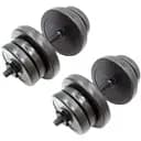 Гантелі складальні Newt Rock Pro композитні в пластиковій оболонці 2 шт. по 11 кг NE-PL-G-011-2