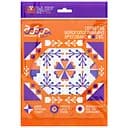 Серветки вологопоглинаючі Добра господарочка колекція Вибійка целюлозні білі з принтом 2 шт. (4820086523974)