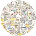 Стікерпак GeekLand Милий кіт 60 штук