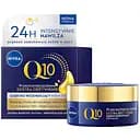 Відновлювальний нічний крем Nivea Q10 проти зморшок Інтенсивне живлення 50 мл 