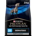 Сухой диетический корм для щенков и взрослых собак Purina Pro Plan Veterinary Diets DRM Dermatosis для поддержания функции кожи при дерматозах и повышенном випадании шерсти 3 кг