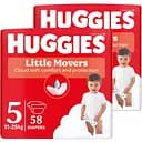 Набір підгузків Huggies Little Movers 5 (11-25 кг) 116 шт. (2 п. x 58 шт.)