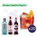 Коктейль Bombay Sapphire Negroni (набір інгредієнтів) х20 на основі Bombay