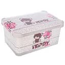 Корзина Violet House Decor Teddy, 5 л, бежевий (0646 DECOR TEDDY с/кр. 5 л)