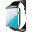 Смарт-часы 4G Lemfo LEM10 1G+16G с Sim картой силиконовый ремешок silver black (16345)