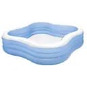 Басейн надувний дитячий Intex 57495 NP Сімейний 229х229x56 см об'єм 1250 л від 3 років