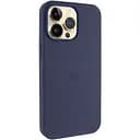 Чехол Epik Silicone Case Full Protective AA V2 with MagSafe для Apple iPhone 15 Pro 6.1 Темно-синий/Midnight blue