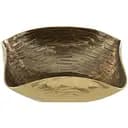 Блюдо J-Line фигурное 13х13 см золотое (37184)