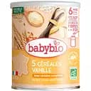 Каша злаковая BabyBio с киноа и ванилью 220 г