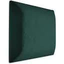 Стінова панель, оксамитове узголів'я ліжка, зелена 30*30*4 см