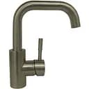 Смеситель кухонный Platinum Germece 8203 SK однорычажный поворотный из нержавеющей стали серебристый (SP000013131)