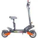 Двомоторний електросамокат із сидінням Kugoo E-KAM Pro (2*2500W, 52V, 24Ah) Чорний + Мережевий фільтр у подарунок