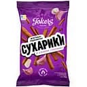 Сухарики JokerS пшенично-житні зі смаком часнику 60 г