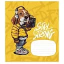 Зошит учнівський Школярик Stay Strong 018-3308L-3 в лінію 18 аркушів 
