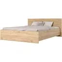 Ліжко двоспальне Еверест Соната-1600 160х200 см дуб крафт золотий (EVR-2680)