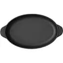Cковорода Brizoll Horeca чугунная овальная 22х14х2.5 см (H2214)