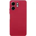 Чехол TPU Getman Liquid Silk Full Camera для Infinix Smart 9 4G / Hot 50i Красный / Dark Red