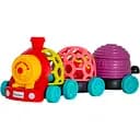 Набір іграшок музичний Baby Team Забавні вагончики (8672_паровозик)